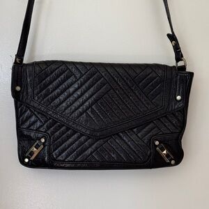Rebecca Minkoff Black Quilted Shoulder Bag